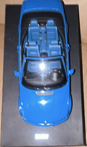Bmw cabrio modellauto blau - m3,